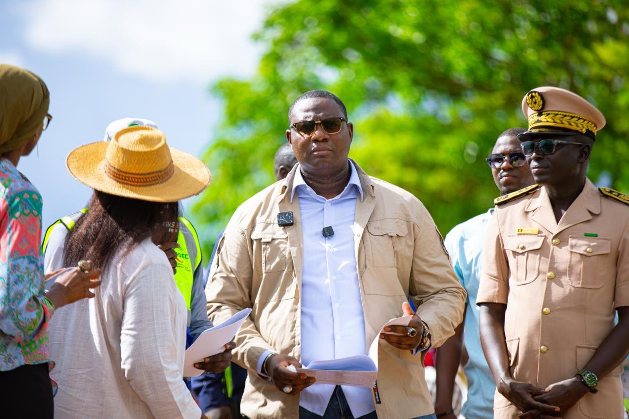 Visite de terrain en Casamance