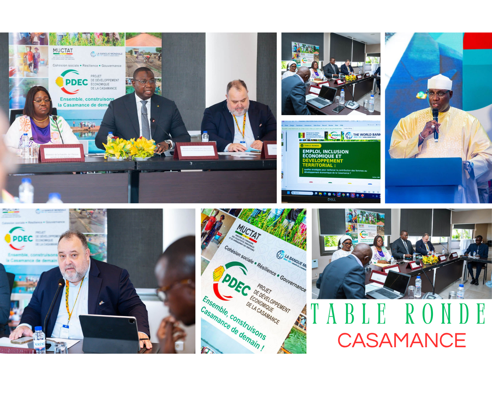 Table Ronde consacrée aux Stratégies d’Accélération de l’Inclusion Économique et de l’Entrepreneuriat Féminin en Casamance